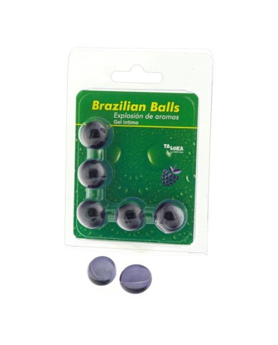 TALOKA - GEL INTIME 5 BOULES BRÉSILIENNES BAIES