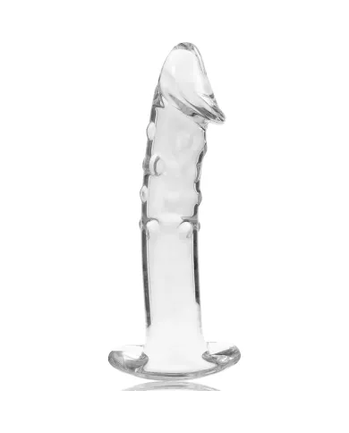 NEBULA SERIES BY IBIZA - MODÈLE 19 GODE EN VERRE BOROSILICATE CLAIR 18.5 CM -O- 4 CM