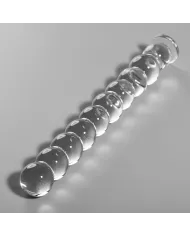 NEBULA SERIES BY IBIZA - MODÈLE 22 GODE EN VERRE BOROSILICATE CLAIR 21.5 CM -O- 2.5 CM