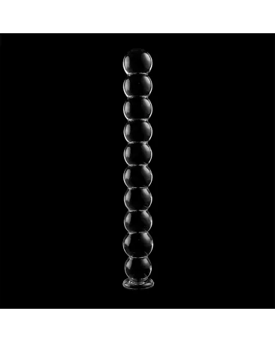 NEBULA SERIES BY IBIZA - MODÈLE 22 GODE EN VERRE BOROSILICATE CLAIR 21.5 CM -O- 2.5 CM