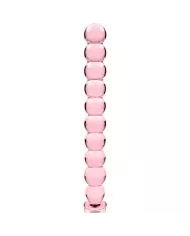 NEBULA SERIES BY IBIZA - MODÈLE 22 GODE EN VERRE BOROSILICATE ROSE 21.5 CM -O- 2.5 CM