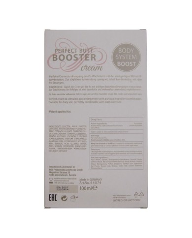 HOT - CRÈME RAFFERMISSANTE POUR LES FESSES XXL 100 ML