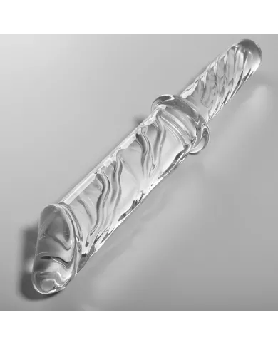 NEBULA SERIES BY IBIZA - MODÈLE 24 GODE EN VERRE BOROSILICATE CLAIR 28.5 CM -O- 5 CM