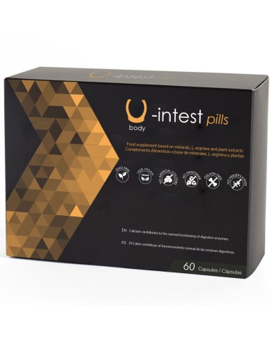 500 COSMETICS - CAPSULES U-INTEST POUR PRÉVENIR LES HÉMORROÏDES - 60 CAPSULES
