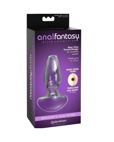 ANAL FANTASY ELITE COLLECTION - DILATATEUR ANAL GAPER POUR DÉBUTANTS CRISTAL TAILLE S ANAL FANTASY ELITE COLLECTION - DILATATEUR ANAL GAPER POUR DÉBUTANTS CRISTAL TAILLE S