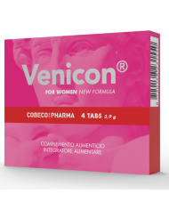 COBECO - VENICON SUPPLÉMENT LIBIDO FÉMININ 4 CAPSULES
