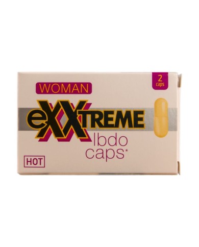 HOT - CAPSULES POUR LIBIDO EXTRÊME FEMME 2 UNITÉS