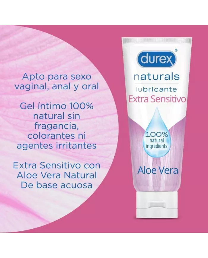 DUREX - LUBRIFIANT EXTRA SENSIBLE NATUREL 100 ML DUREX - LUBRIFIANT EXTRA SENSIBLE NATUREL 100 ML