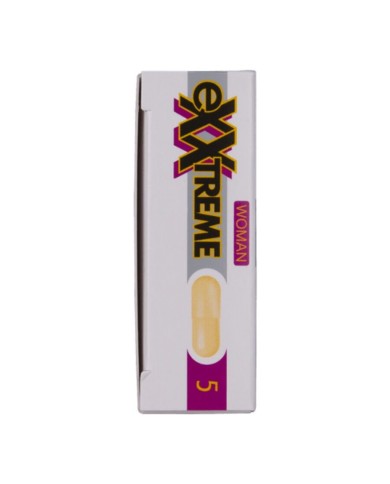 HOT - GÉLULES POUR LIBIDO EXTRÊME FEMME 5 UNITÉS