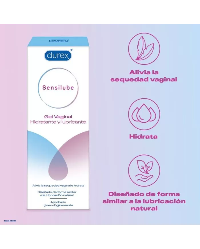 DUREX - SENSILUBE GEL LUBRIFIANT HYDRATANT 40 ML