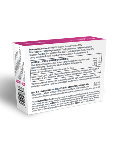 ANDROPHARMA - TRAITEMENT COURBURE PEYRONIE