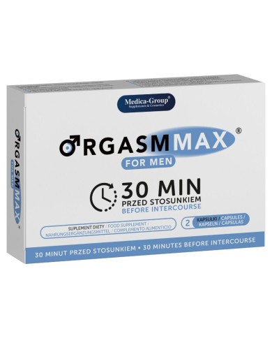 MEDICA GROUP - ORGASM MAX POUR HOMMES 2 CAPSULES