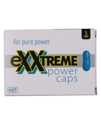 HOT - EXXTREME CAPSULES PUISSANCE MAN 5 UNITÉS