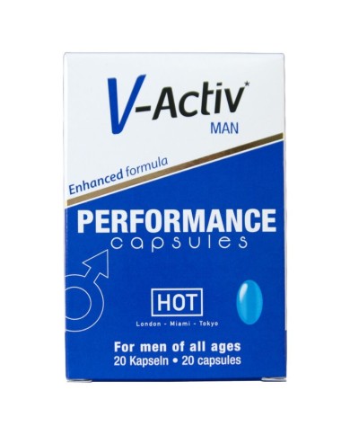HOT - V-ACTIV CAPSULES HOMME 20 UNITÉS