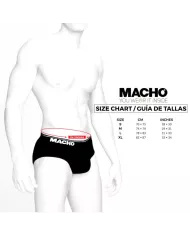 MACHO - MX24AN SLIP JAUNE XL MACHO - MX24AN SLIP JAUNE XL