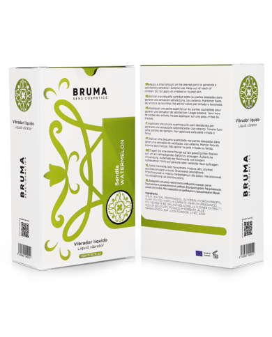 BRUMA - VIBRATEUR LIQUIDE ULTRA GLISSANT Pastèque 15 ML