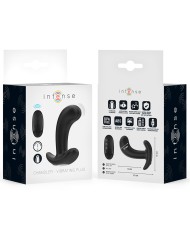 INTENSE - CHANDLER ANAL PLUG 10 VIBRATIONS NOIR TÉLÉCOMMANDE