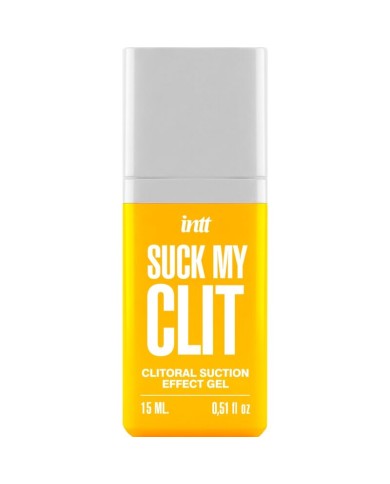 INTT - SUCK MY CLIT GEL EFFET SUCCION PARFUM MANGUE TROPICALE, 15 ML