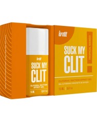 INTT - SUCK MY CLIT GEL EFFET SUCCION PARFUM MANGUE TROPICALE, 15 ML