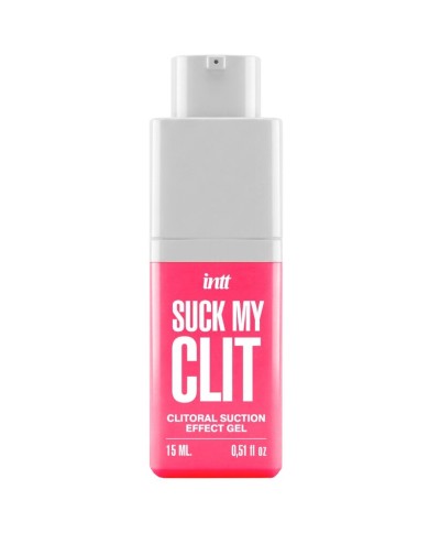 INTT - SUCK MY CLIT GEL EFFET SUCCION FRAISE SAUVAGE 15 ML