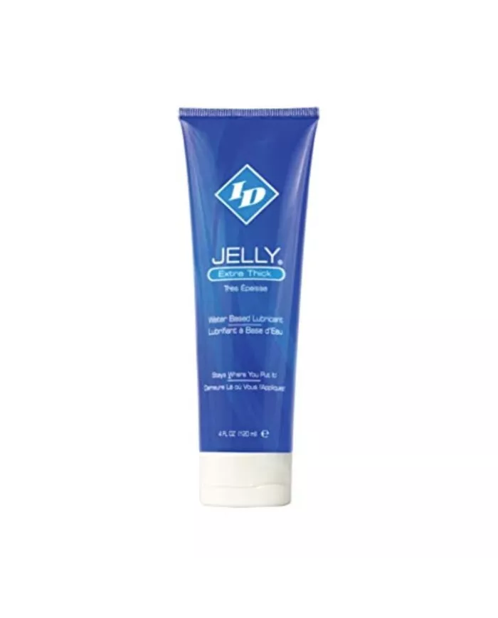 ID JELLY - LUBRIFIANT À BASE D'EAU TUBE DE VOYAGE EXTRA ÉPAIS 120 ML ID JELLY - LUBRIFIANT À BASE D'EAU TUBE DE VOYAGE EXTRA ÉPAIS 120 ML