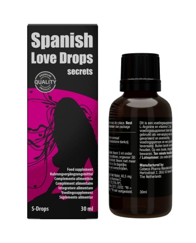 COBECO - GOUTTES DAMOUR ESPAGNOL SECRETS S-DROP 30 ML - OUEST