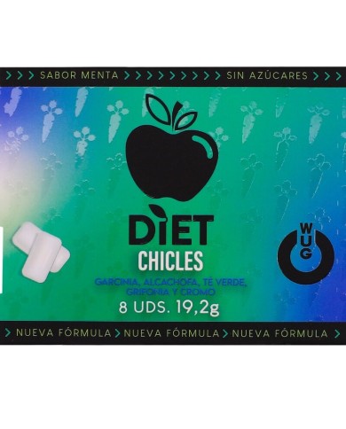 WUG Diet - Contrôle de l'appétit et réduction du grignotage - Plaquette thermoformée de 8 unités