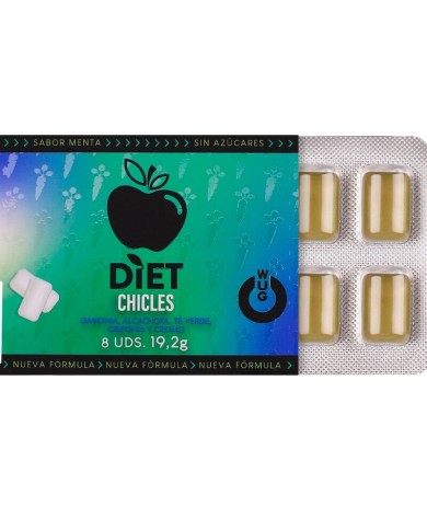 WUG Diet - Contrôle de l'appétit et réduction du grignotage - Plaquette thermoformée de 8 unités