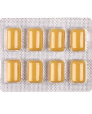 WUG on – Énergie instantanée en chewing-gum, plaquette thermoformée de 8 unités