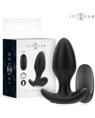 INTENSE - JOEY ANAL PLUG 10 VIBRATIONS NOIR TÉLÉCOMMANDE