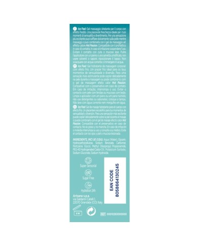 CONTROL - GEL 3 EN 1 SENSATION DE GLACE 200 ML
