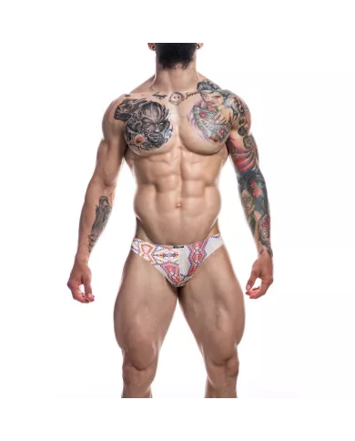 CUT4MEN - SLIP TAILLE BASSE AZTEC M CUT4MEN - SLIP TAILLE BASSE AZTEC M