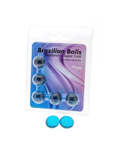 TALOKA - 5 BOULES BRÉSILIENNES GEL EXCITANT EFFET FROID
