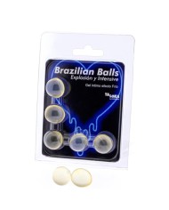 TALOKA - 5 BALLES BRÉSILIENNES GEL EXCITANT EFFET FROID & VIBRATION