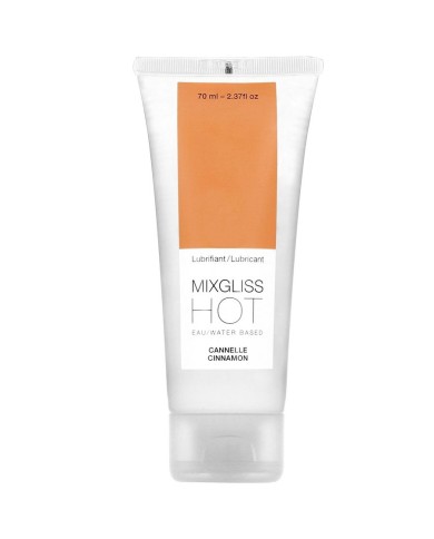 MIXGLISS - LUBRIFIANT EFFET CHALEUR SAVEUR CANNELLE 70ML