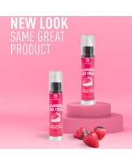 SECRETPLAY - LUBRIFIANT 2-1 EFFET CHALEUR FRAISE & CRÈME 50 ML