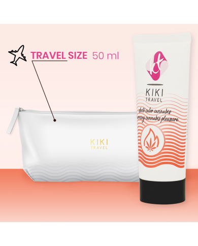 KIKÍ TRAVEL - CANNABIS LUBRIFIANT EFFET CHAUD 50 ML