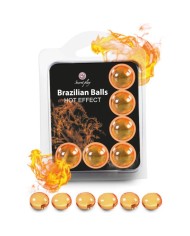 SECRETPLAY - SET 6 BALLES BRÉSILIENNES EFFET CHALEUR