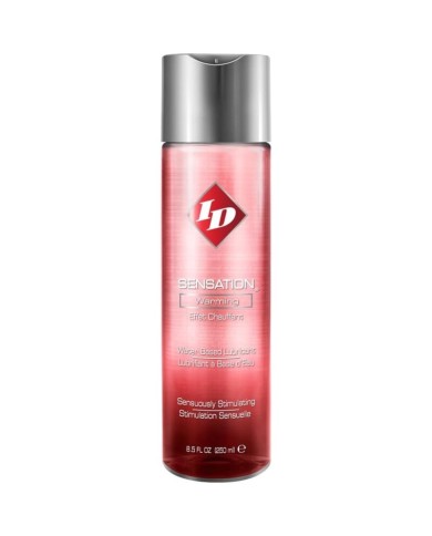 ID SENSATION - LUBRIFIANT BASE D'EAU EFFET CHALEUR 250 ML
