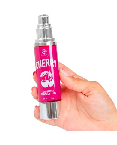 SECRETPLAY - LUBRIFIANT CHAUFFANT À LA CERISE 50 ML