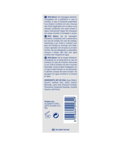 CONTROL - GEL DE MASSAGE NATURE SAUVAGE 3 EN 1 200 ML
