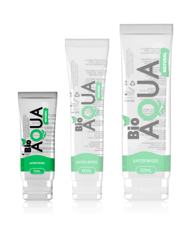 BIOAQUA - LUBRIFIANT INGRÉDIENTS NATURELS À BASE D''EAU 50 ML