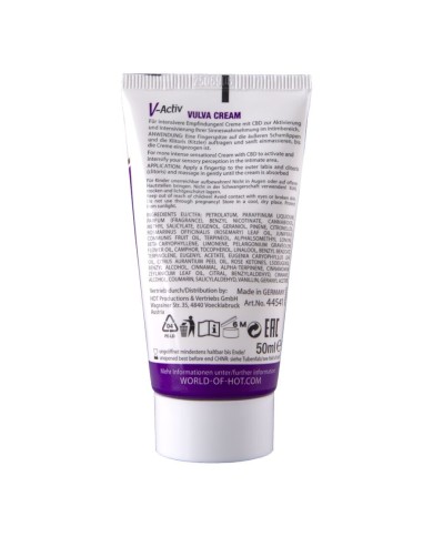 CHAUD - GANT DE CRÈME VULVAIRE CBD 50ML