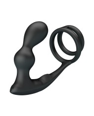 MR PLAY - PLUG ANAL VIBRANT AVEC ANNEAU PÉNIS ET TÉLÉCOMMANDE