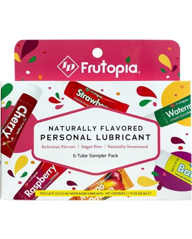 ID FRUTOPIA - LUBRIFIANT ASSORTIMENT 5 PACK 12 ML