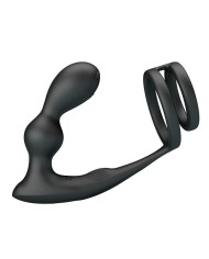 MR PLAY - PLUG ANAL VIBRANT AVEC ANNEAU PÉNIS ET TÉLÉCOMMANDE