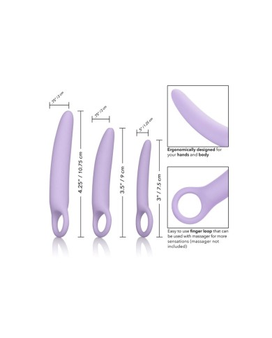 CALEXOTICS - DR LAURA BERMAN ALENA ENSEMBLE DE 3 DILATEURS EN SILICONE