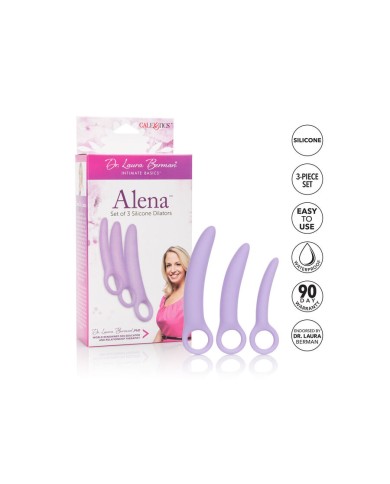 CALEXOTICS - DR LAURA BERMAN ALENA ENSEMBLE DE 3 DILATEURS EN SILICONE