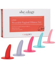 CALEXOTICS - ENSEMBLE DE DILATATEURS PORTABLES 5PC