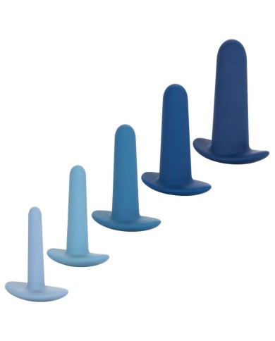CALEXOTICS - ENSEMBLE DENTRAÎNEMENT ANAL PORTABLE 5 PIÈCES